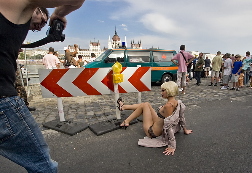 Model Shooting, Budapest, Hungary