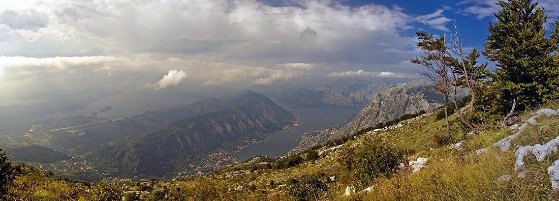 Boka Kotorska, panorama